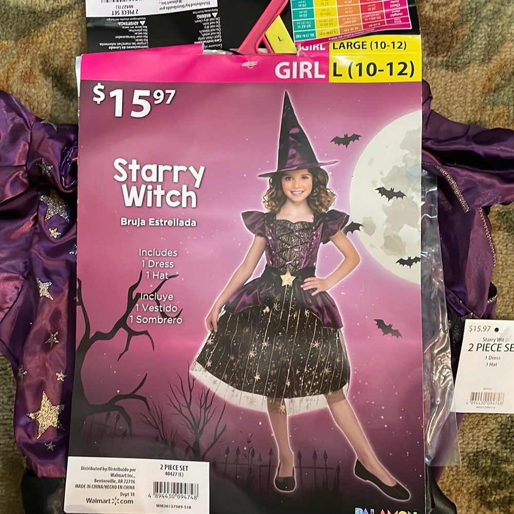 Starry Witch Costume